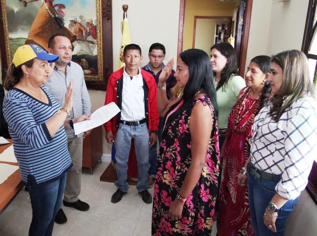 Zoila Yánez asume dirección de Atención al Indígena