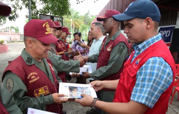 Certifican a 37 promotores de Prevención de la Guardia del Pueblo