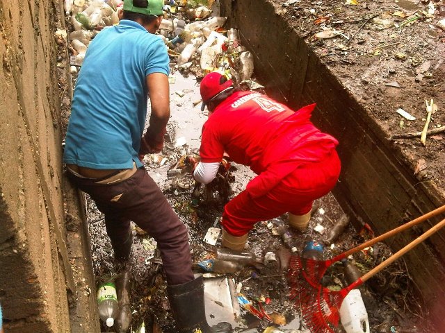 Gobernación despliega cuadrillas de limpieza para drenajes y alcantarillas de Maturín (+fotos)