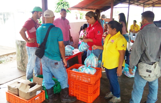 Continúan las ventas de jornadas de alimentos en Maturín