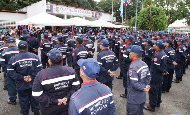 Más de 400 Bomberos de Monagas se preparan para Simulacro Nacional de Sismo