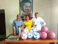 Caripe recibió material deportivo por parte del Indem