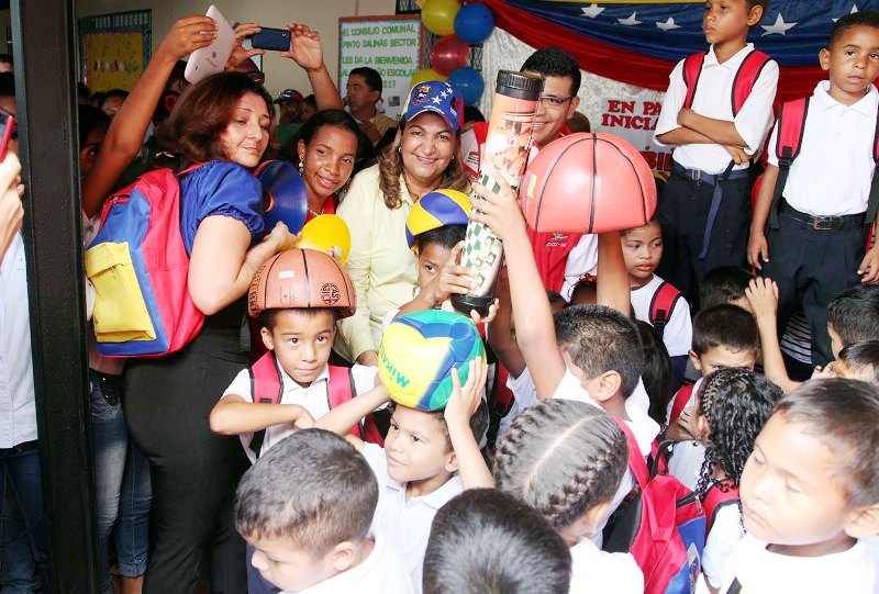 “En Paz y con Alegría” arrancó nuevo año escolar en Monagas