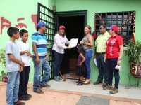 Santaella continúa entregando casas dignas al pueblo monaguense