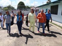 Santaella inspeccionó escuelas de Amana del Tamarindo y Mulatico