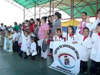 Juramentan Brigadas de Salud Escolar en Boquerón