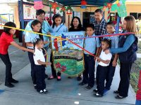 Gobierno revolucionario reinauguró la escuela de Vuelta Larga