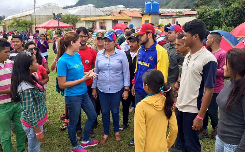 Juventud del Psuv Monagas inició campamento en Caripe