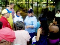 Reubicarán al menos 700 familias de Sotillo tras crecida del río Orinoco