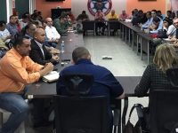 Santaella discutió el tema de la seguridad con comerciantes de Maturín