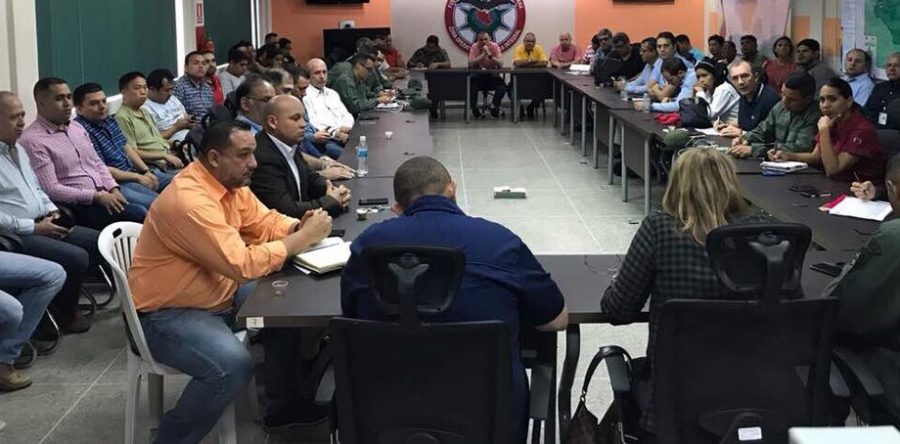 Santaella discutió el tema de la seguridad con comerciantes de Maturín