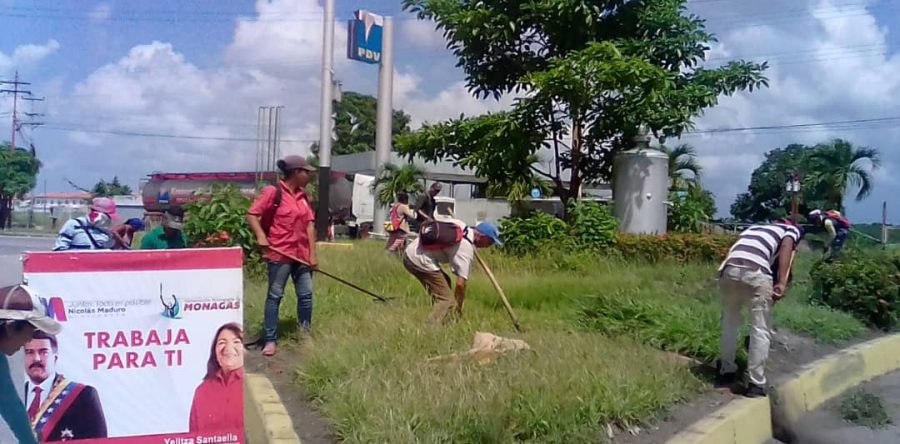 Plan de embellecimiento de Maturin llega a las avenidas Alirio Ugarte Pelayo y Libertador