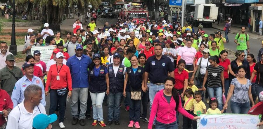 Más de 250 monaguenses celebraron Día Mundial de la Paz