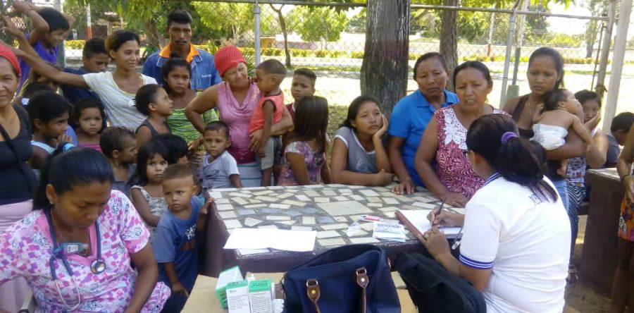 Despliegan operativo médico asistencial en Mata Los Indios en Sotillo