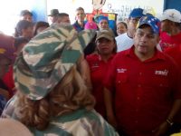 Santaella visita Los Barrancos de Fajardo en el municipio Sotillo (+fotos y tuits)