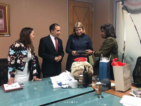 Santaella visitó Trinidad y Tobago para gestionar exportación de producción monaguense