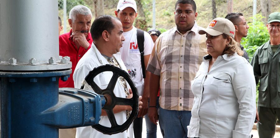 Santaella continúa la inversión en materia hídrica en Monagas