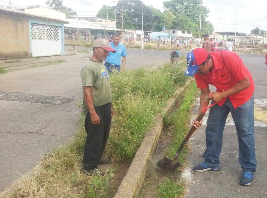 Atienden con Plan de Embellecimiento “Monagas Avanza Contigo” la parroquia San Simón