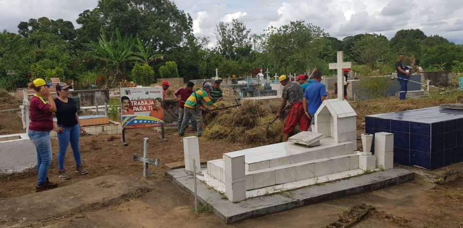 Intervienen el cementerio y la escuela de Amana del Tamarindo