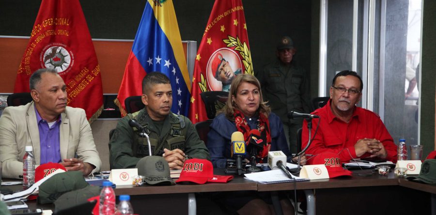 Gobernadora Yelitza Santaella participó en encuentro NorOriental de la REDI Oriente