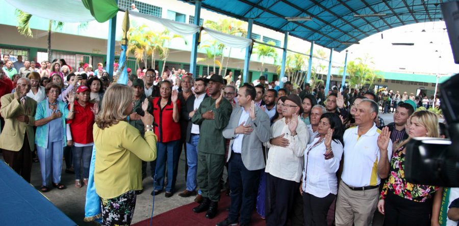 Juramentan comisión organizadora de los 200 años de la visita de Bolívar a Monagas