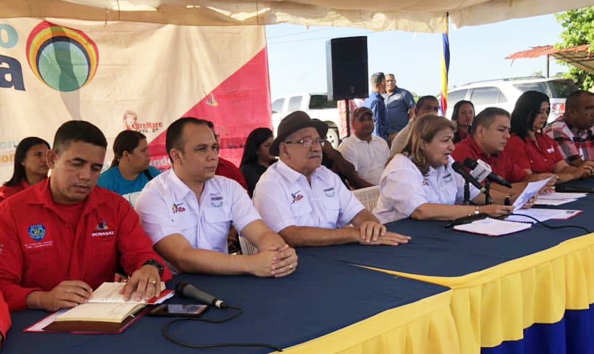 Santaella profundiza inversiones en servicios públicos de Sotillo