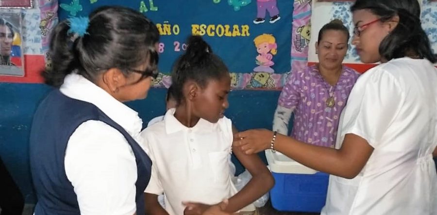 238 mil 942 dosis aplicadas de toxoide, sarampión y rubeola en Monagas