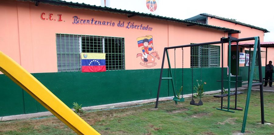 Santaella rehabilitó en Punta de Mata el CEI “Bicentenario del Libertador”