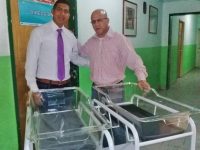 Lotería de Oriente donó dos cunas al hospital Manuel Núñez Tovar