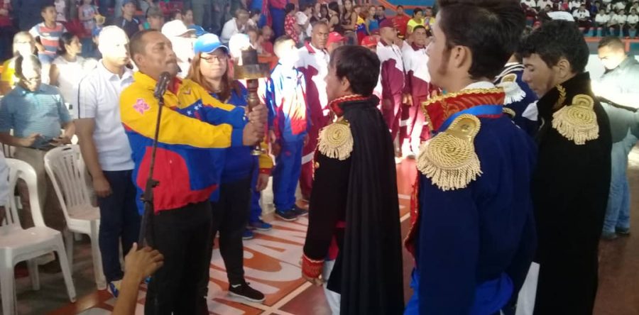 Dan inicio a los I Juegos Institucionales Monagas Bicentenaria