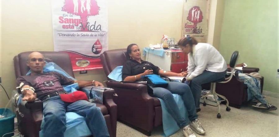Banco de Sangre realizó jornada de captación de donantes voluntarios
