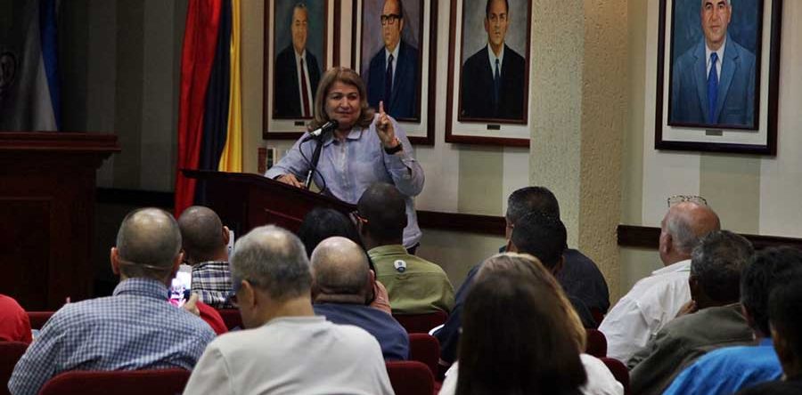 Santaella instaló en Monagas Estado Mayor de Minería 2019-2025