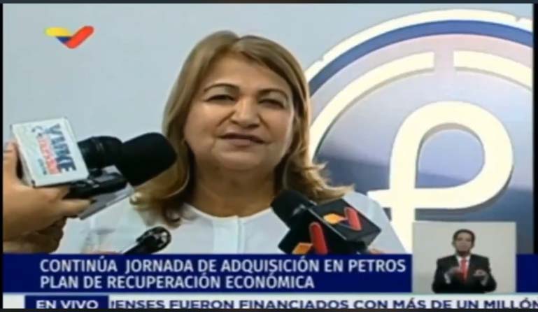 Yelitza Santaella llama a ahorrar en criptoactivos