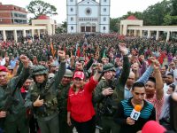 Realizan movilización cívico militar en defensa de la patria y por la paz en Monagas