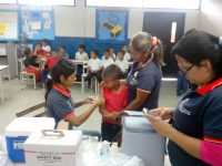 Más de 700 centros educativos de Monagas fueron vacunados durante el 2018