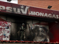 Grupos violentos arremetieron contra sede del Psuv en Monagas