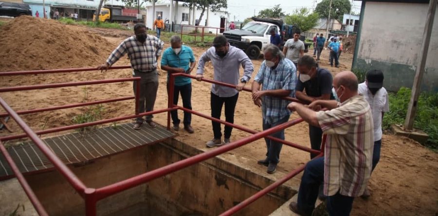 Gobernador Ernesto Luna supervisó trabajos de adecuación en planta de agua de Alto Guri