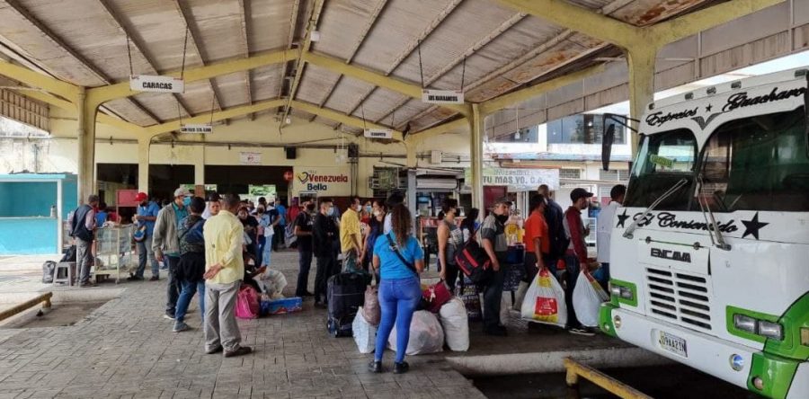 Terminal de Maturín movilizó 65 mil personas en diciembre.