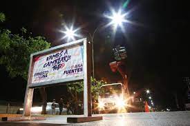 Implementan plan de iluminación en 13 avenidas de la ciudad de Maturin.