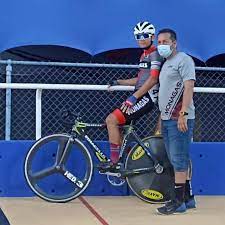 Fabián Rivas quedó 5to en el ciclismo de los Juegos Nacionales 2022.