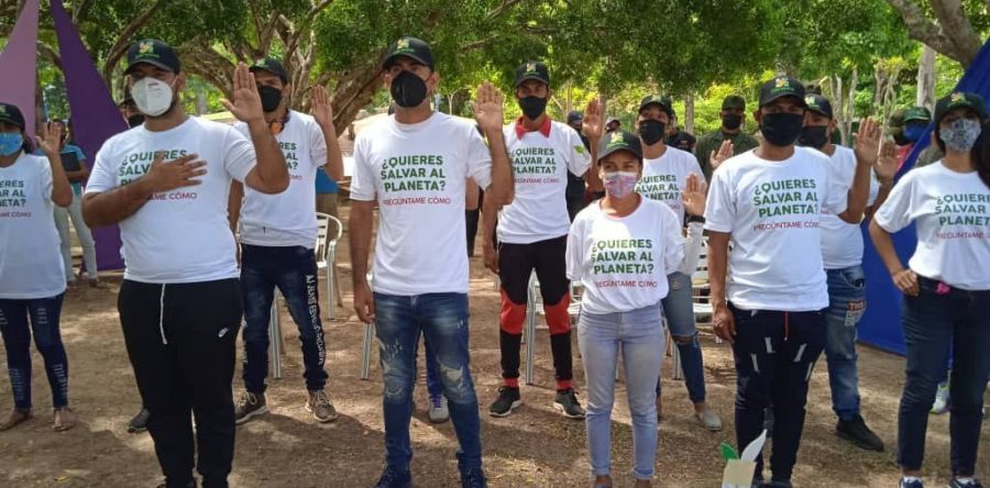 Juramentada en Monagas brigada juvenil de protección contra cambios climáticos.