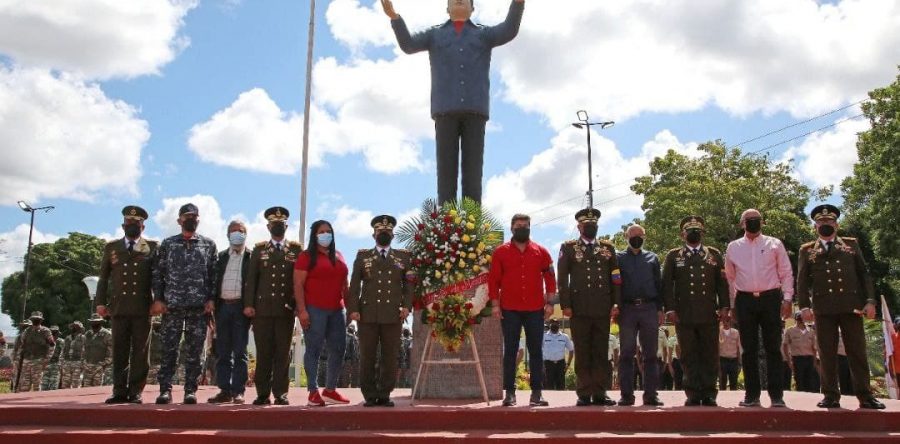 En unión cívico-militar conmemoran el 4-F en Monagas.