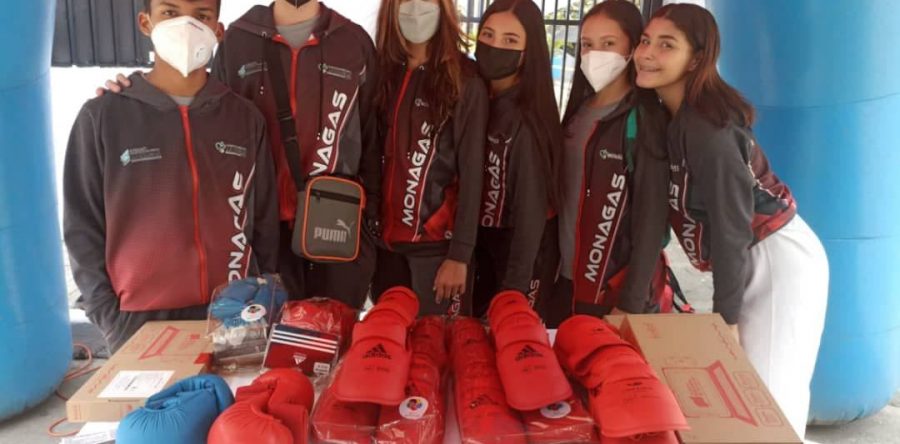 Gobierno de Monagas cumple con los atletas en los Juegos Deportivos Nacionales 2022.