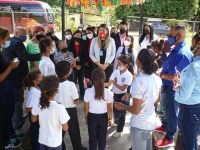 Un total de 13 escuelas de Caripito abrazadas por la Ruta Bolivariana.
