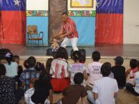 Gobernación y Alcaldía inician tomas culturales en canchas y escuelas de Maturín.
