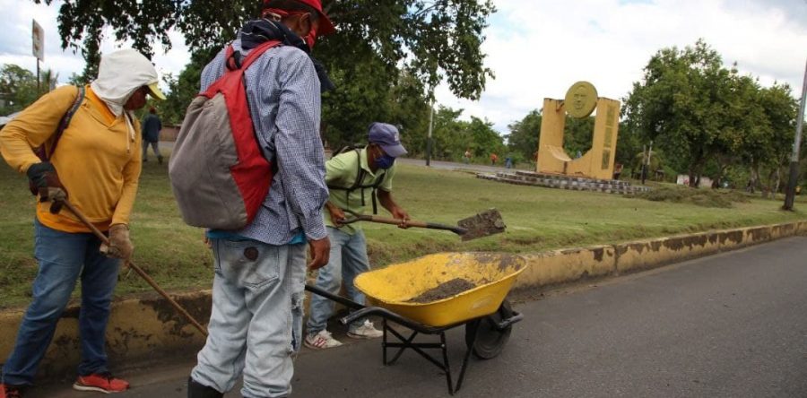 Alcaldía despliega 360 trabajadores para continuar embellecimiento de Maturín.