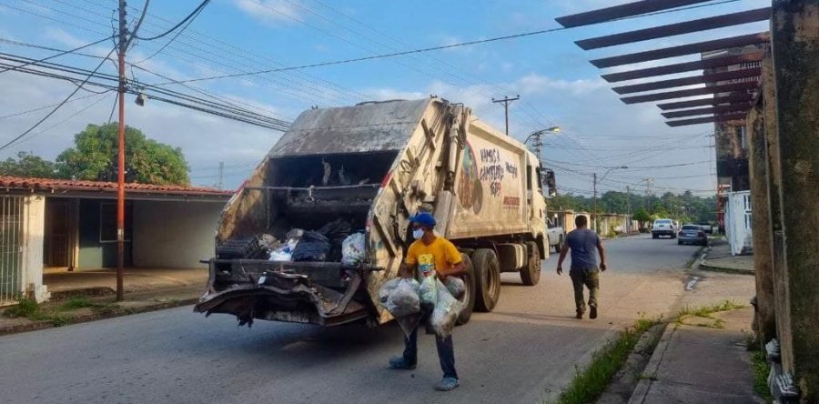 En marcha recolección de basura en comunidades de Maturín.
