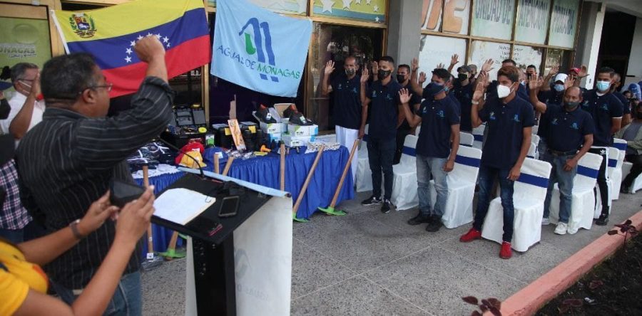 Juramentan 6 Brigadas de Atención a las Aguas en Maturín.