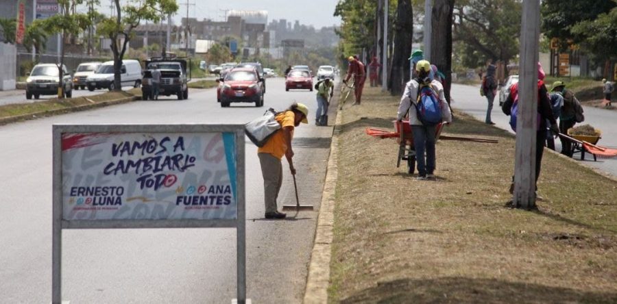 Desmalezan las avenidas Cruz Peraza, Alirio Ugarte Pelayo y Los Próceres de Maturín.