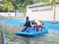 Alcaldía reactiva paseo en bote en el Parque La Guaricha.